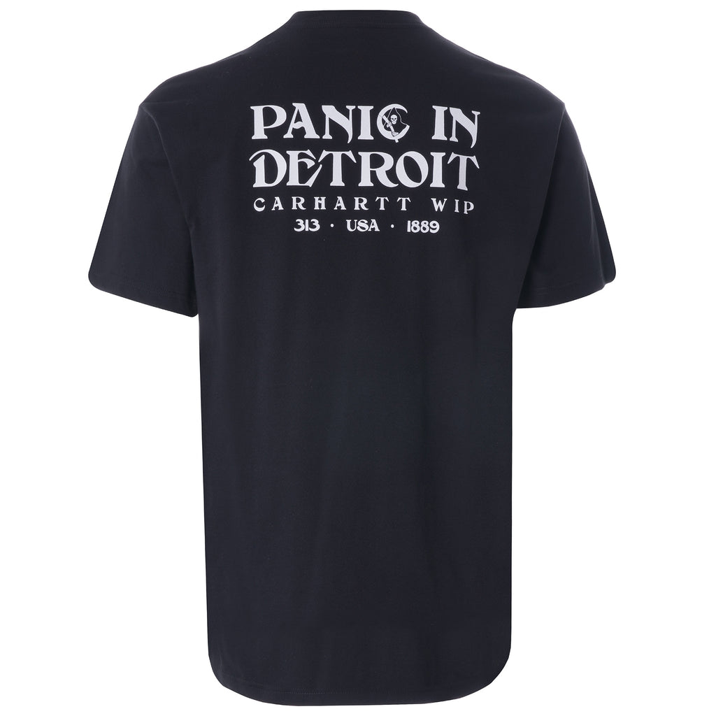 Short Sleeve Panic Tee - Black