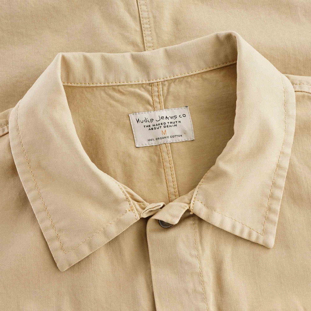 Colin Utility Overshirt - Oat