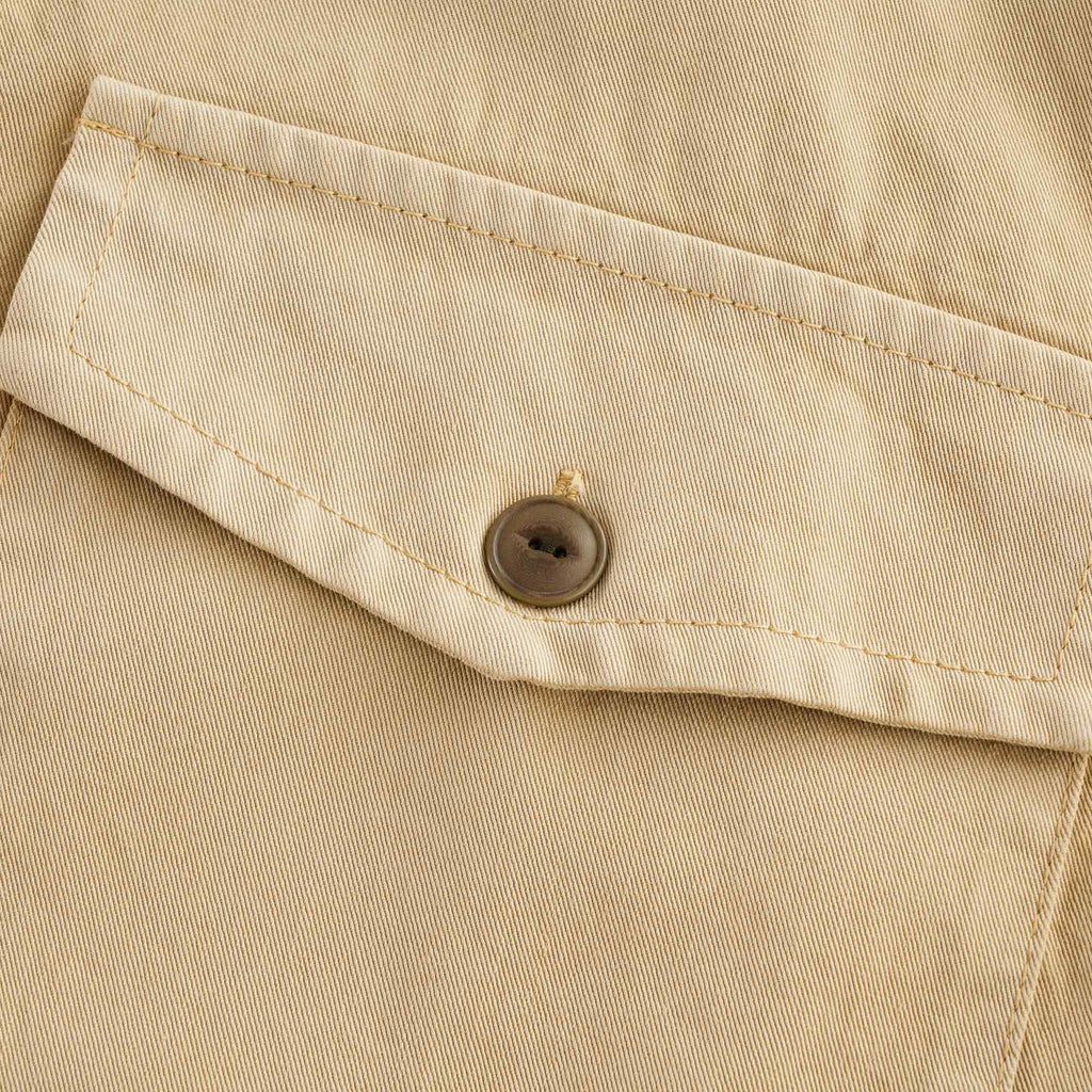 Colin Utility Overshirt - Oat