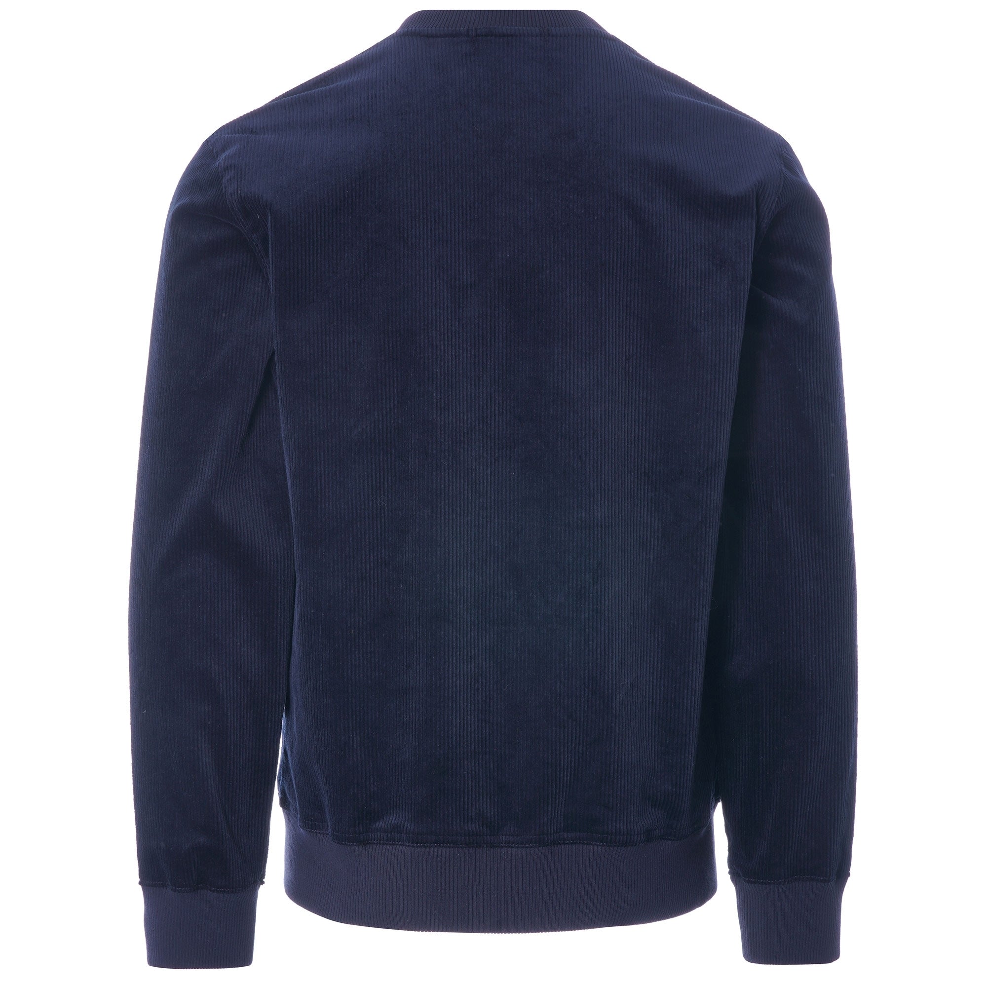 Woven Cord Sweatshirt - Navy