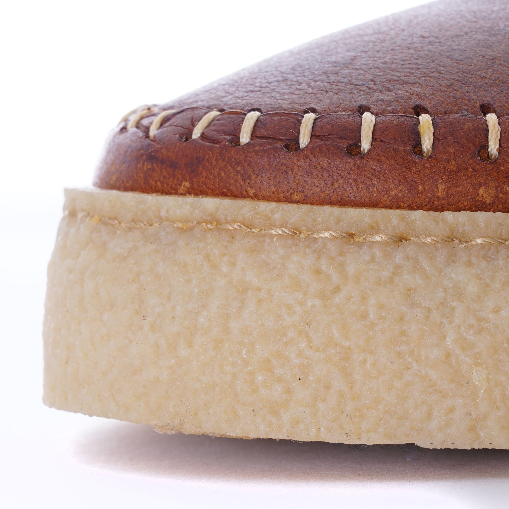 Hitch Tumbled Leather Shoe - Chestnut