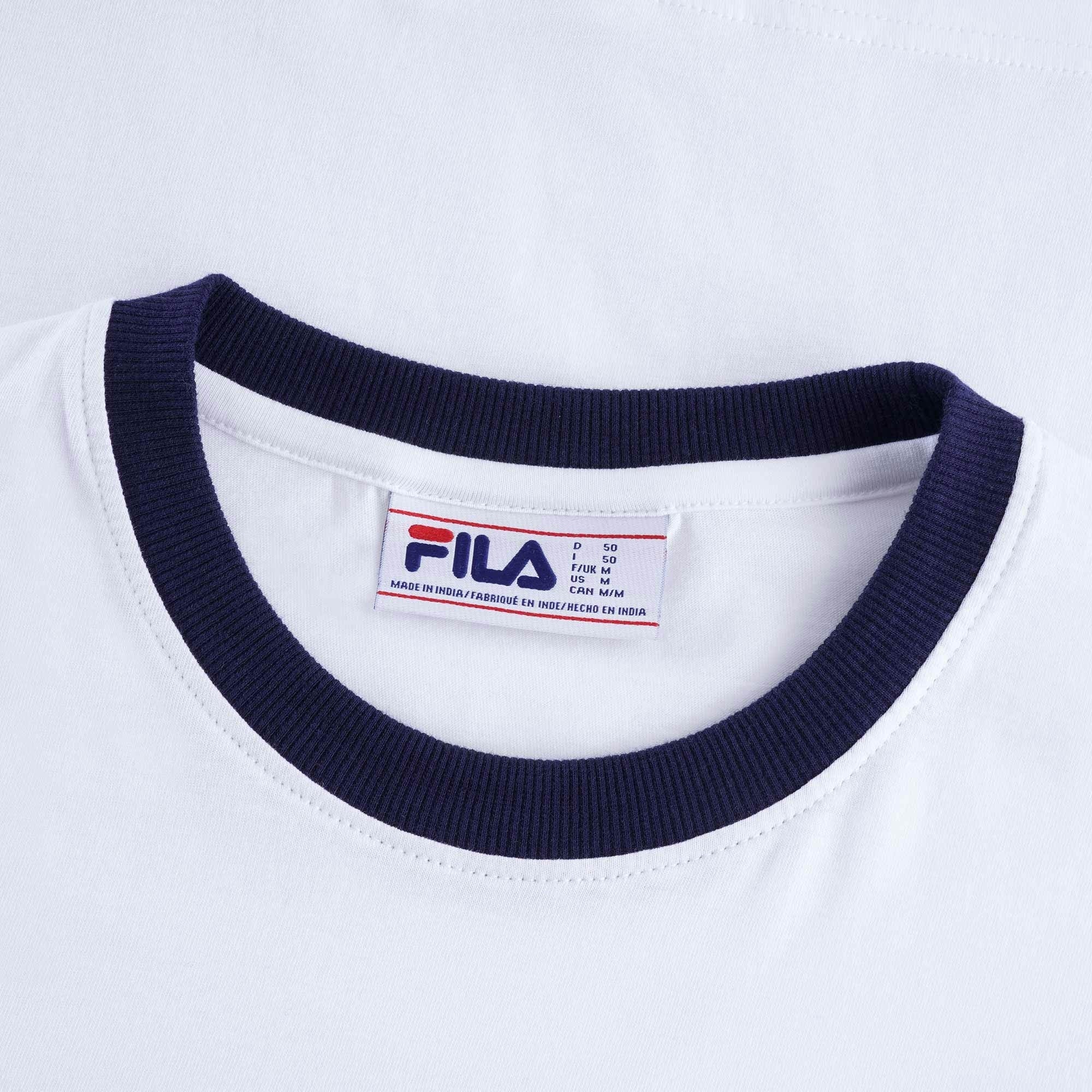 Silver Stripe T-Shirt - White