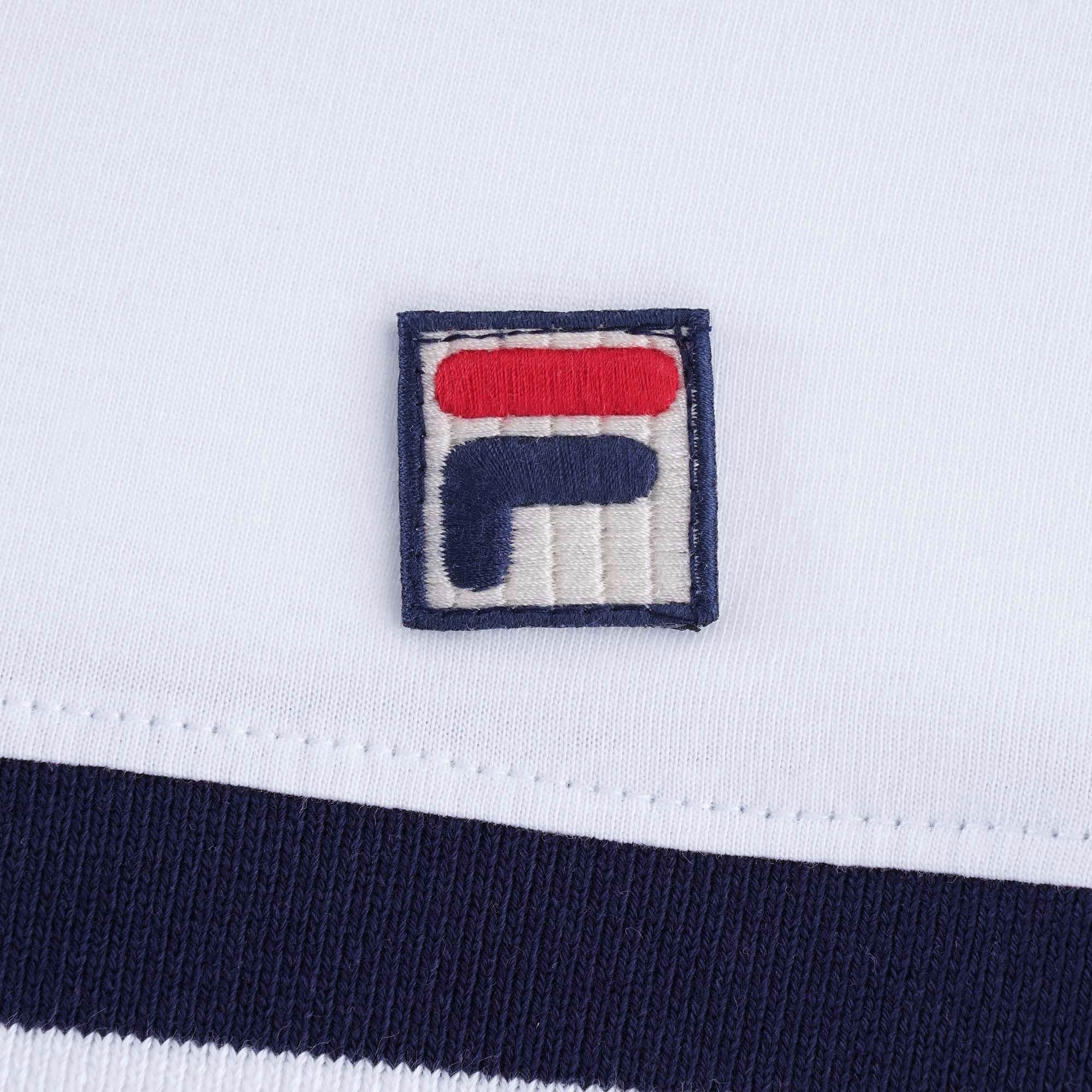 Silver Stripe T-Shirt - White