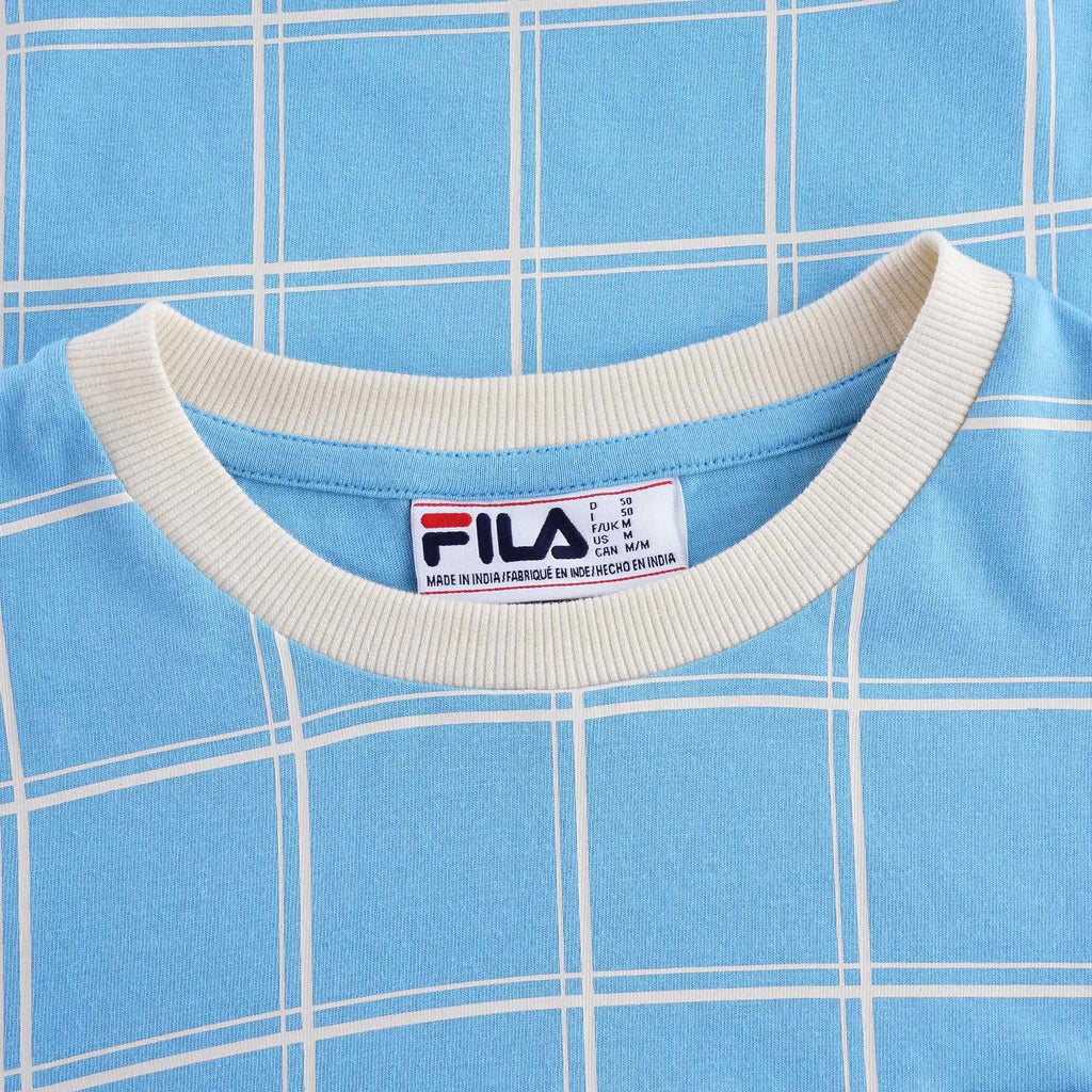 Slate Window Pane T-shirt - Blue