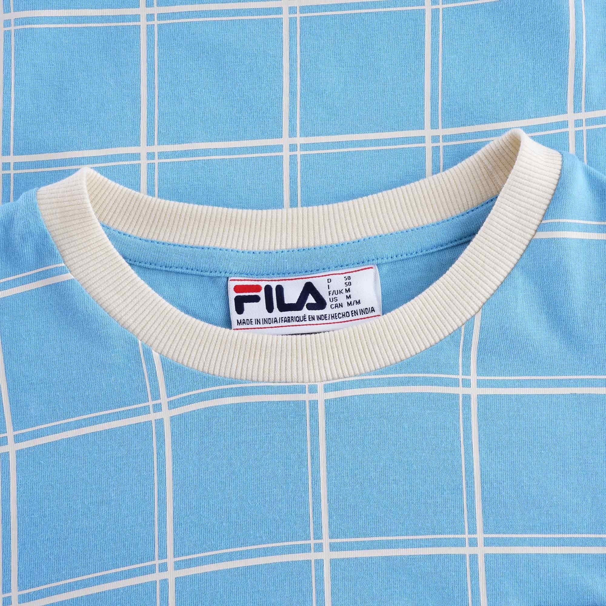 Slate Window Pane T-shirt - Blue