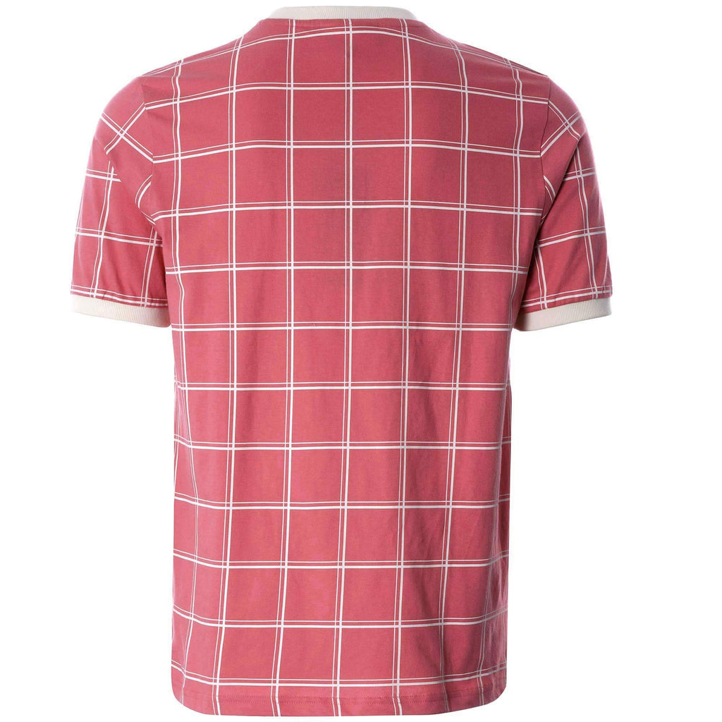 Slate Window Pane T-shirt - Tea Rose