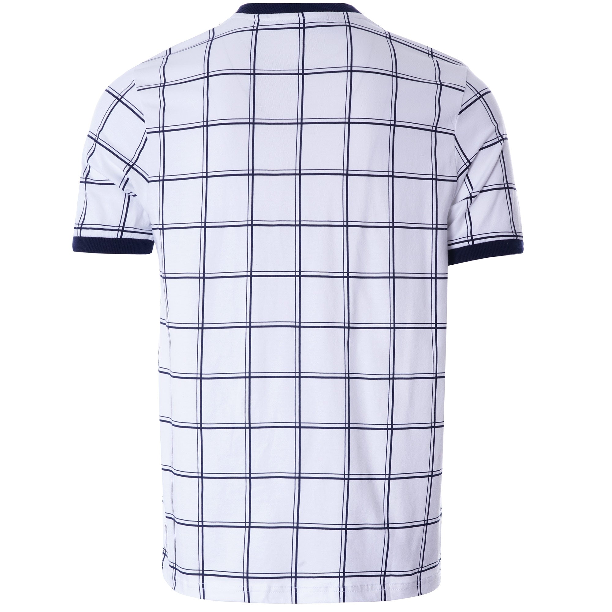Slate Window Pane T-shirt - White