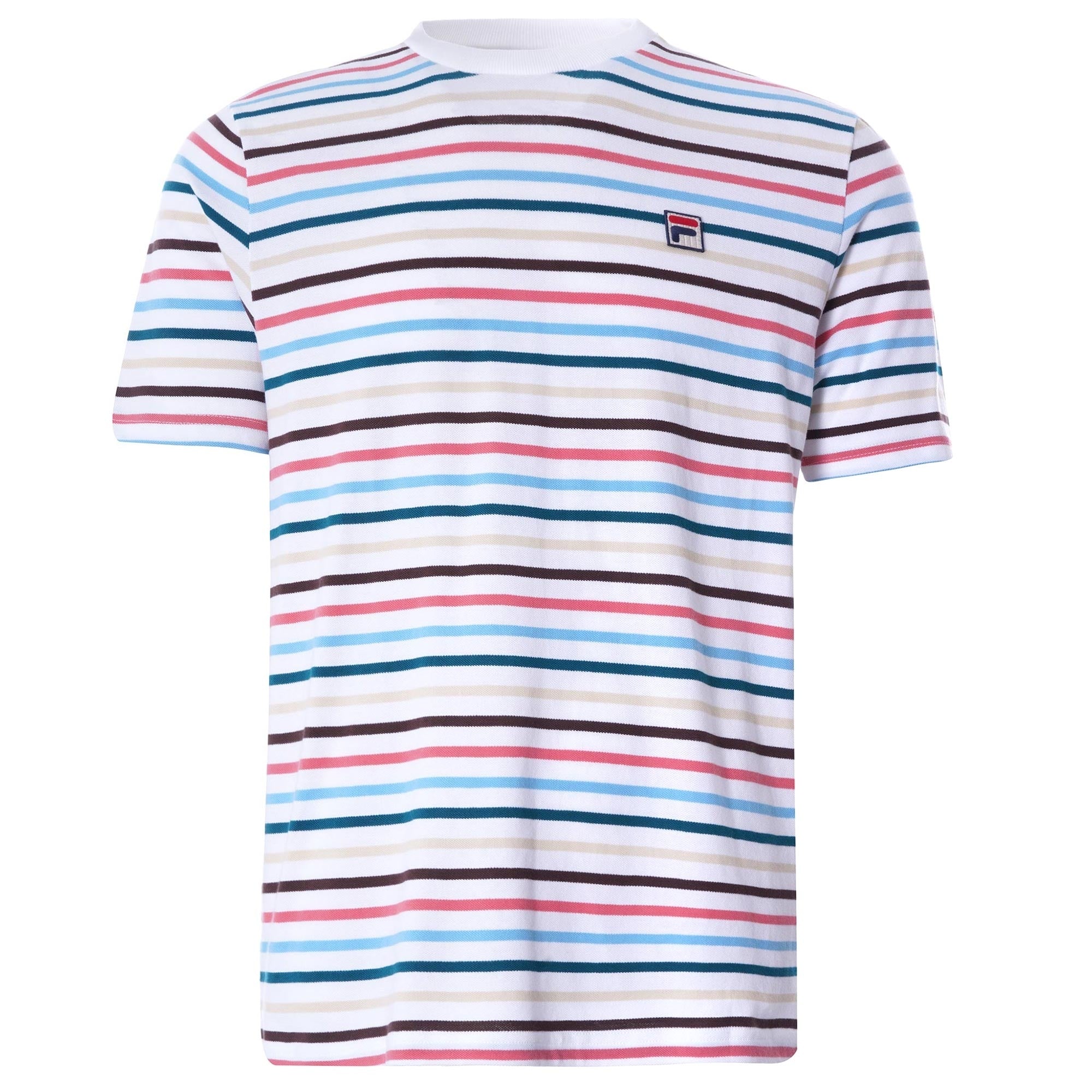 Vara Striped T-Shirt - White/Multi