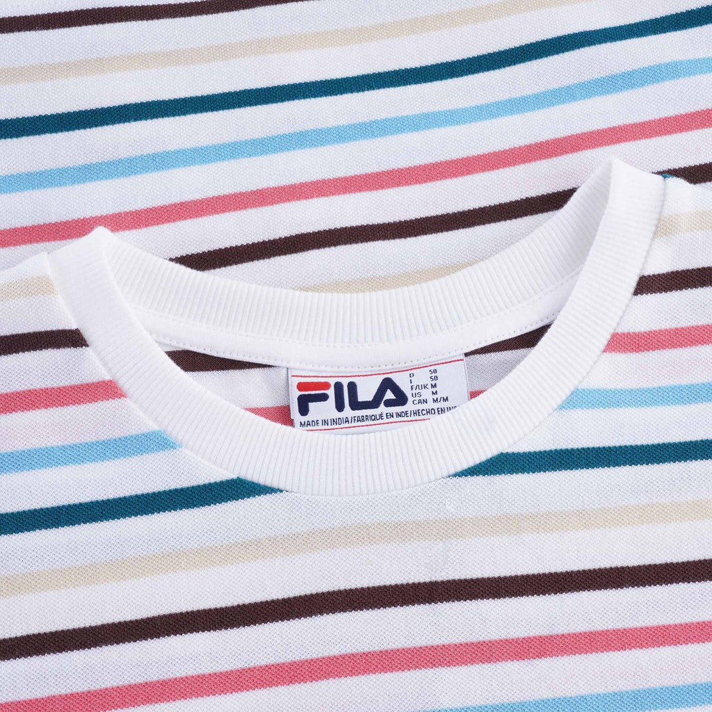 Vara Striped T-Shirt - White/Multi