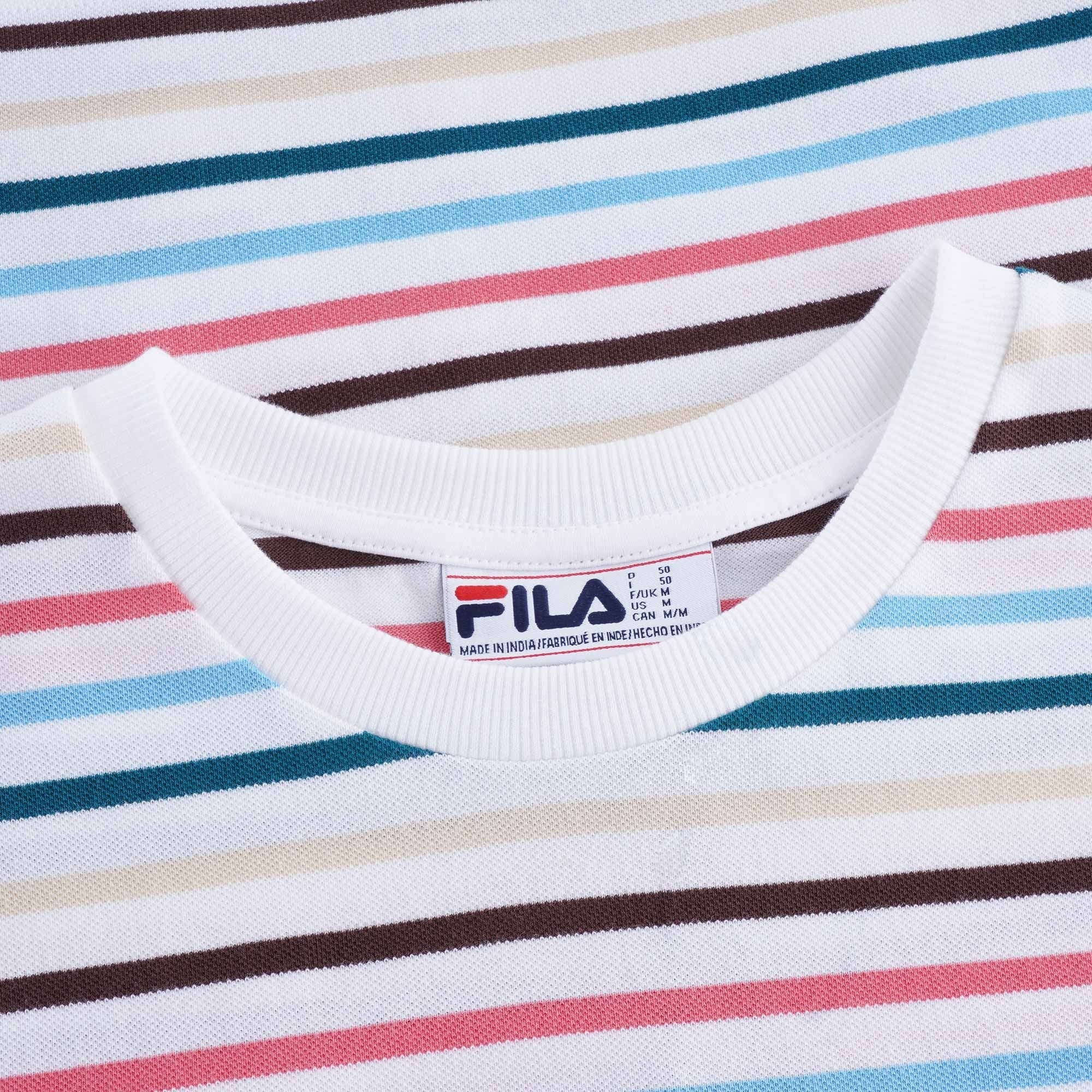 Vara Striped T-Shirt - White/Multi