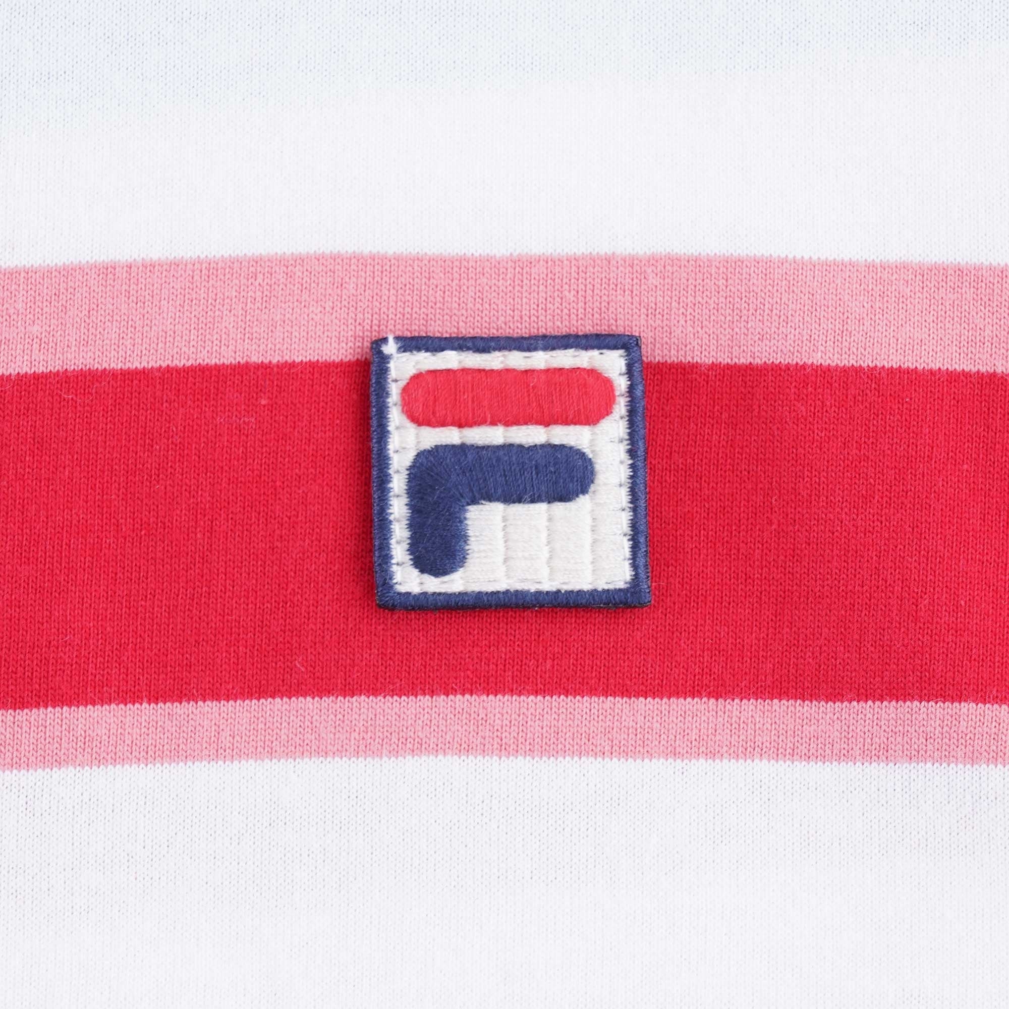 Pietersite Stripe T-Shirt - Chinese Red