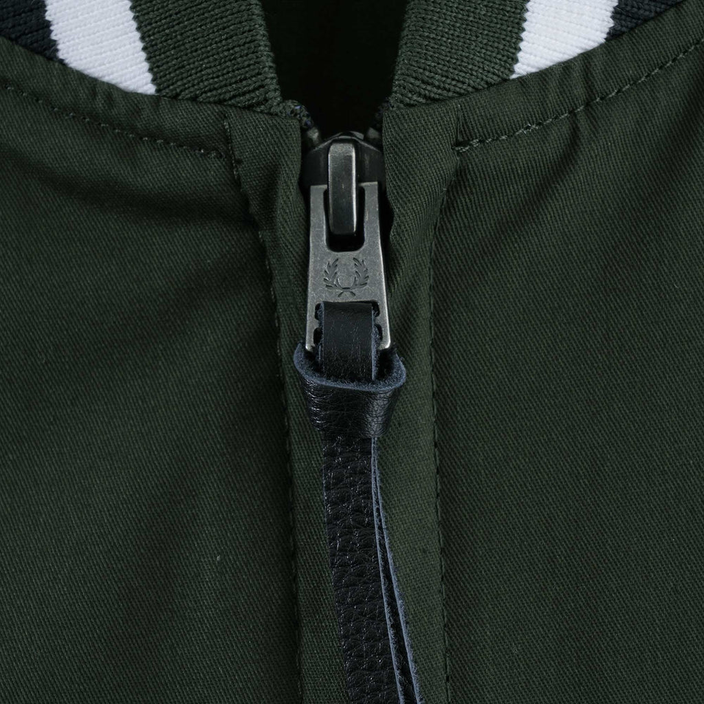 Tennis Bomber Jacket - Hunting Green
