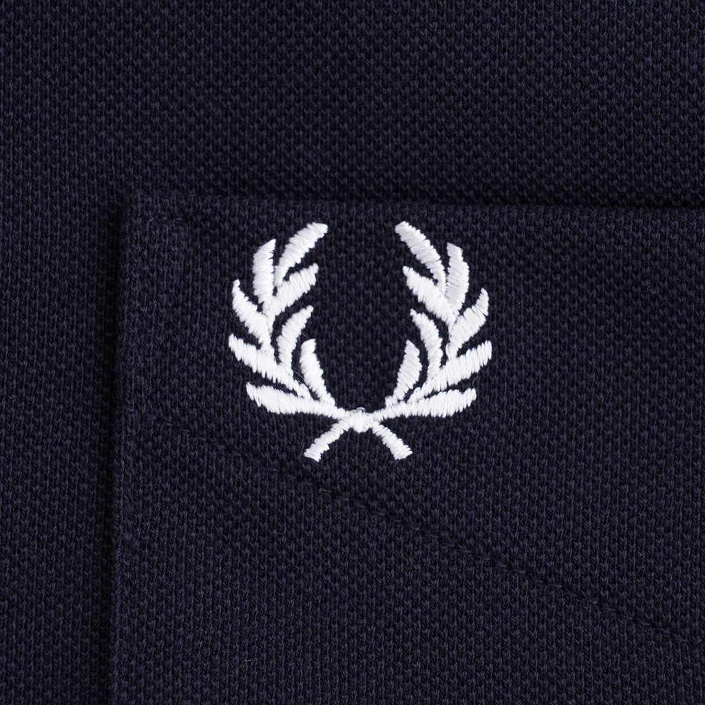 Pique Texture Shirt - Navy