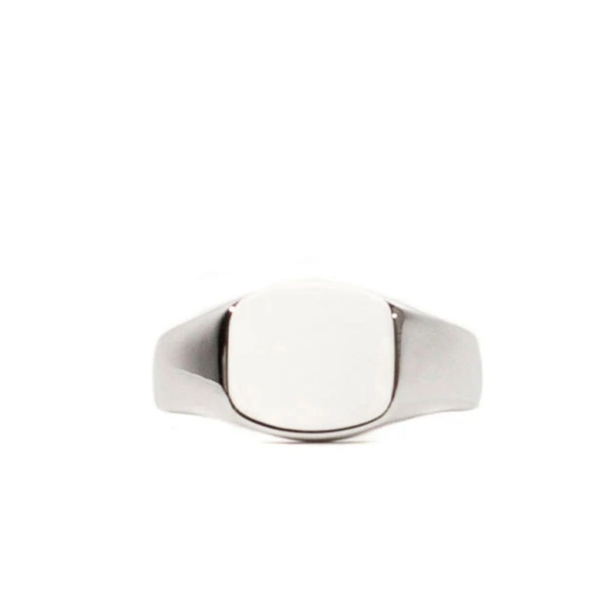 Silver Signet Ring - Silver