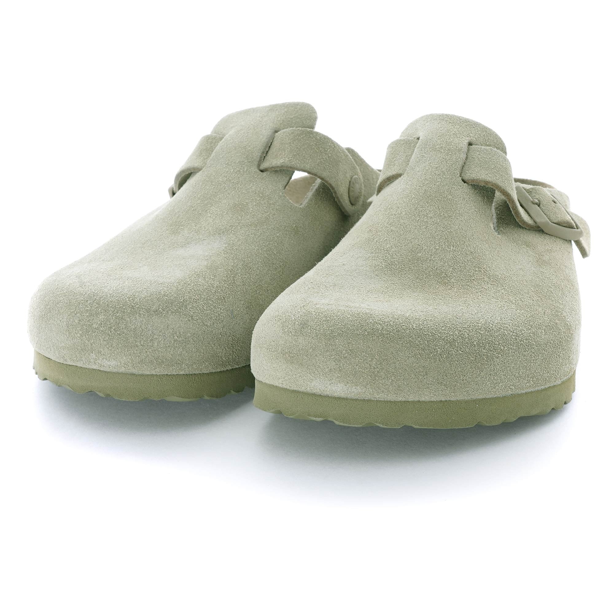 Boston Soft Suede Footbed - Faded Khaki