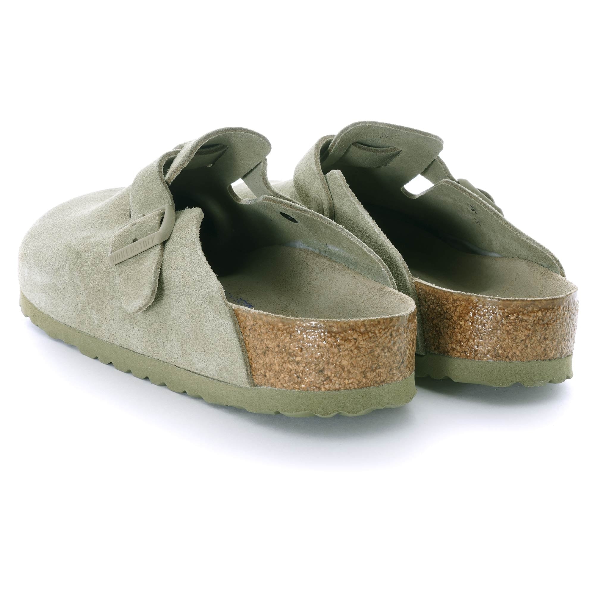 Boston Soft Suede Footbed - Faded Khaki