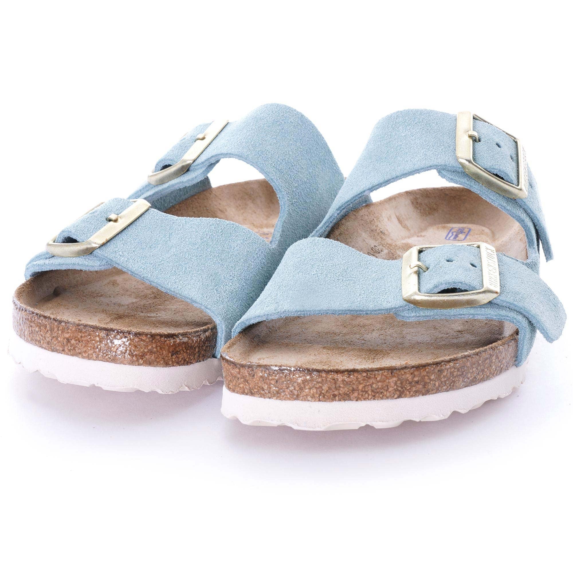 Womens Arizona Suede Soft Footbed - Light Blue