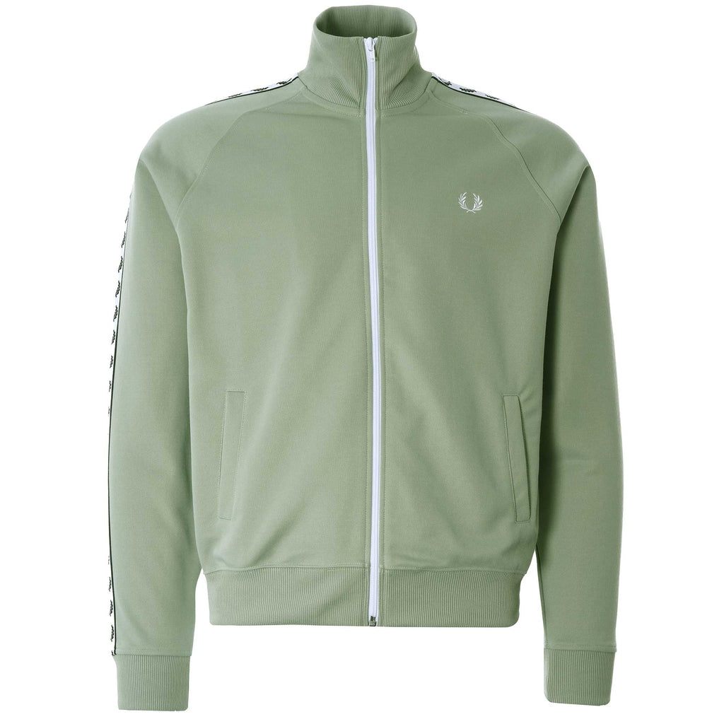 Taped Track Jacket - Seagrass