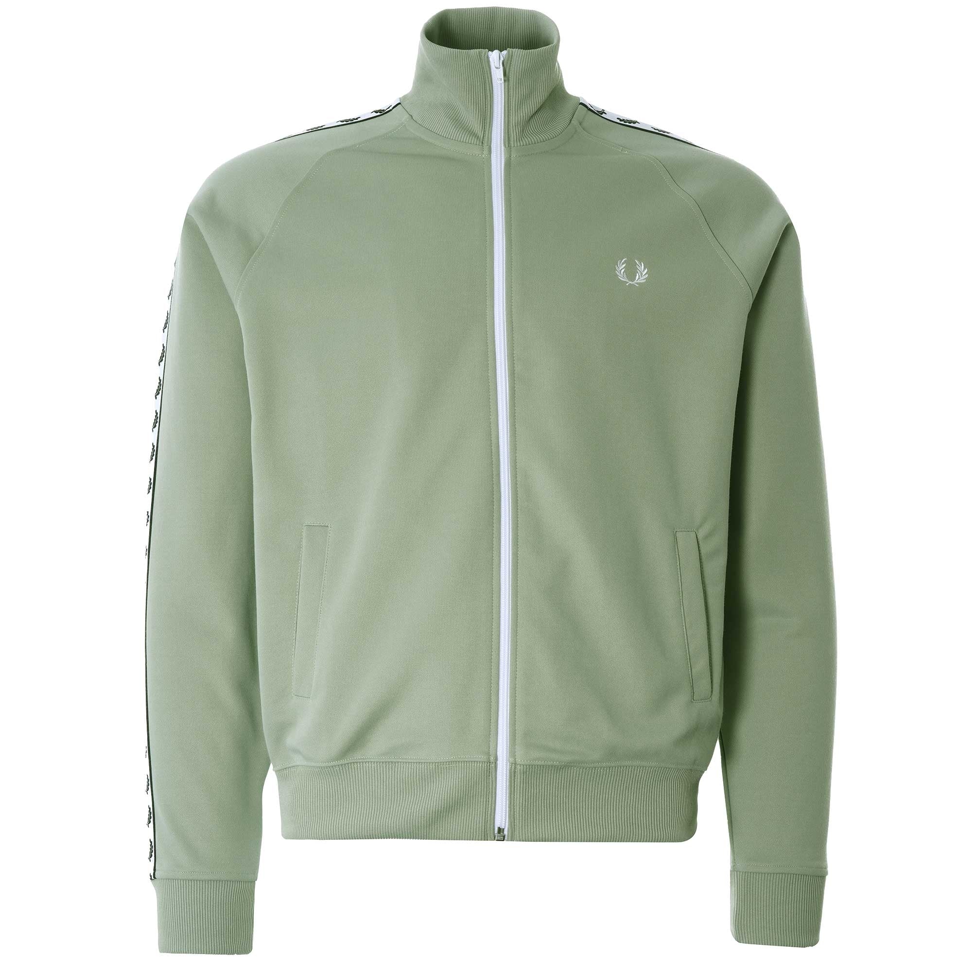 Taped Track Jacket - Seagrass