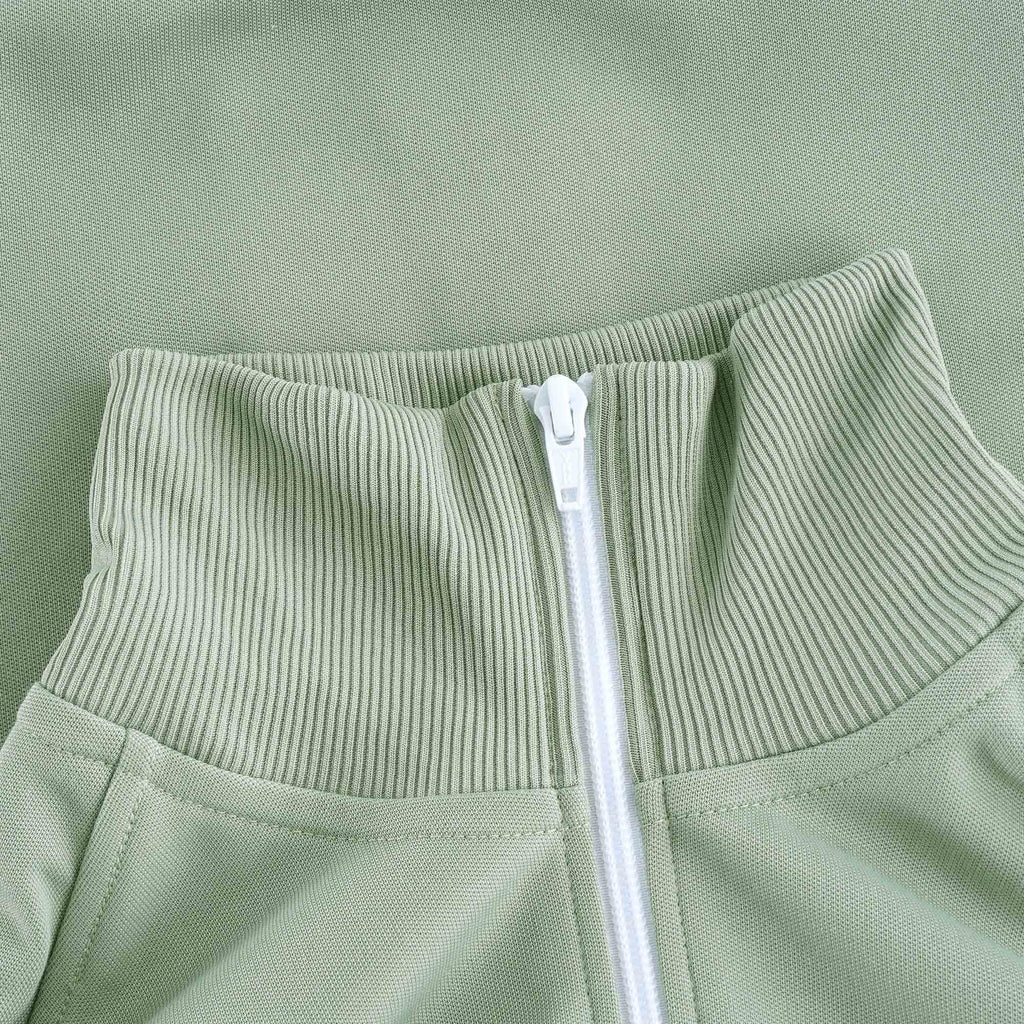 Taped Track Jacket - Seagrass