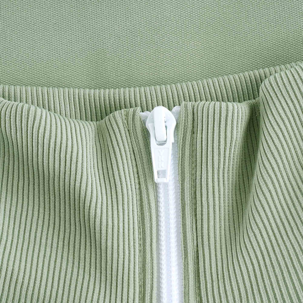 Taped Track Jacket - Seagrass