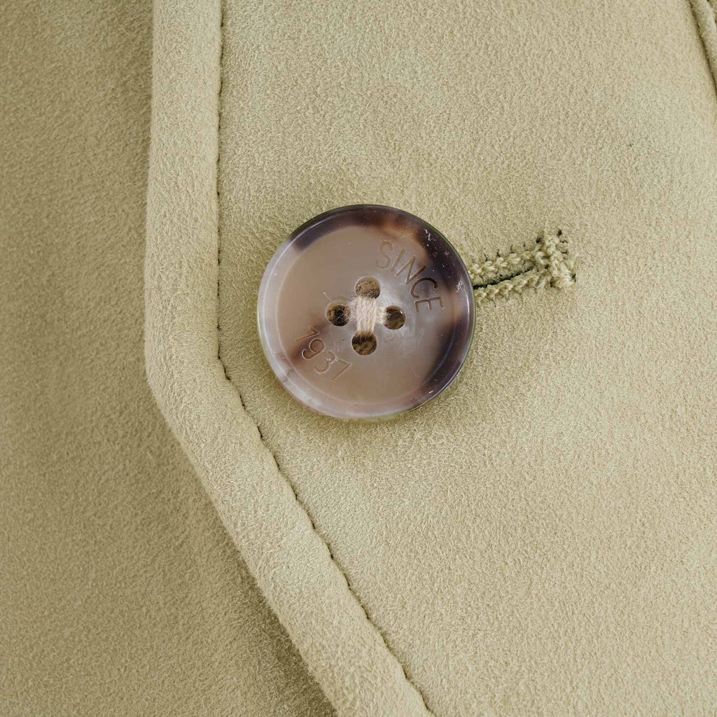 G9 Suede Harrington Jacket - Cream