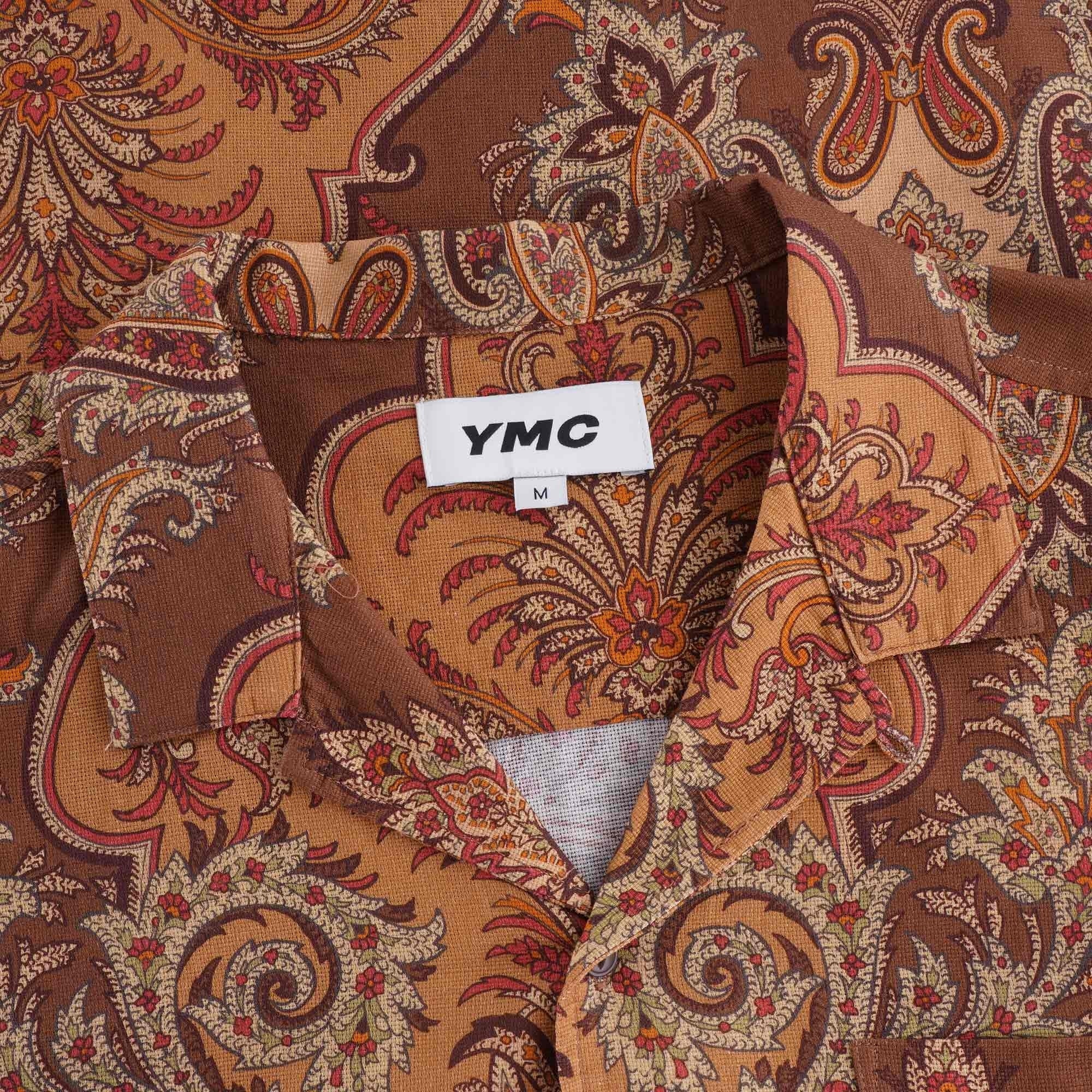 Malick Dobby Net Cotton Paisley Print Shirt - Multi