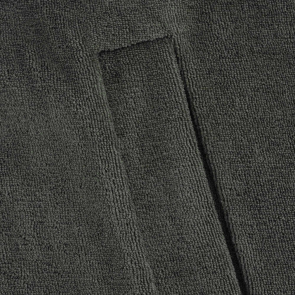 Beach Cotton Towelling Jacket - Dark Olive