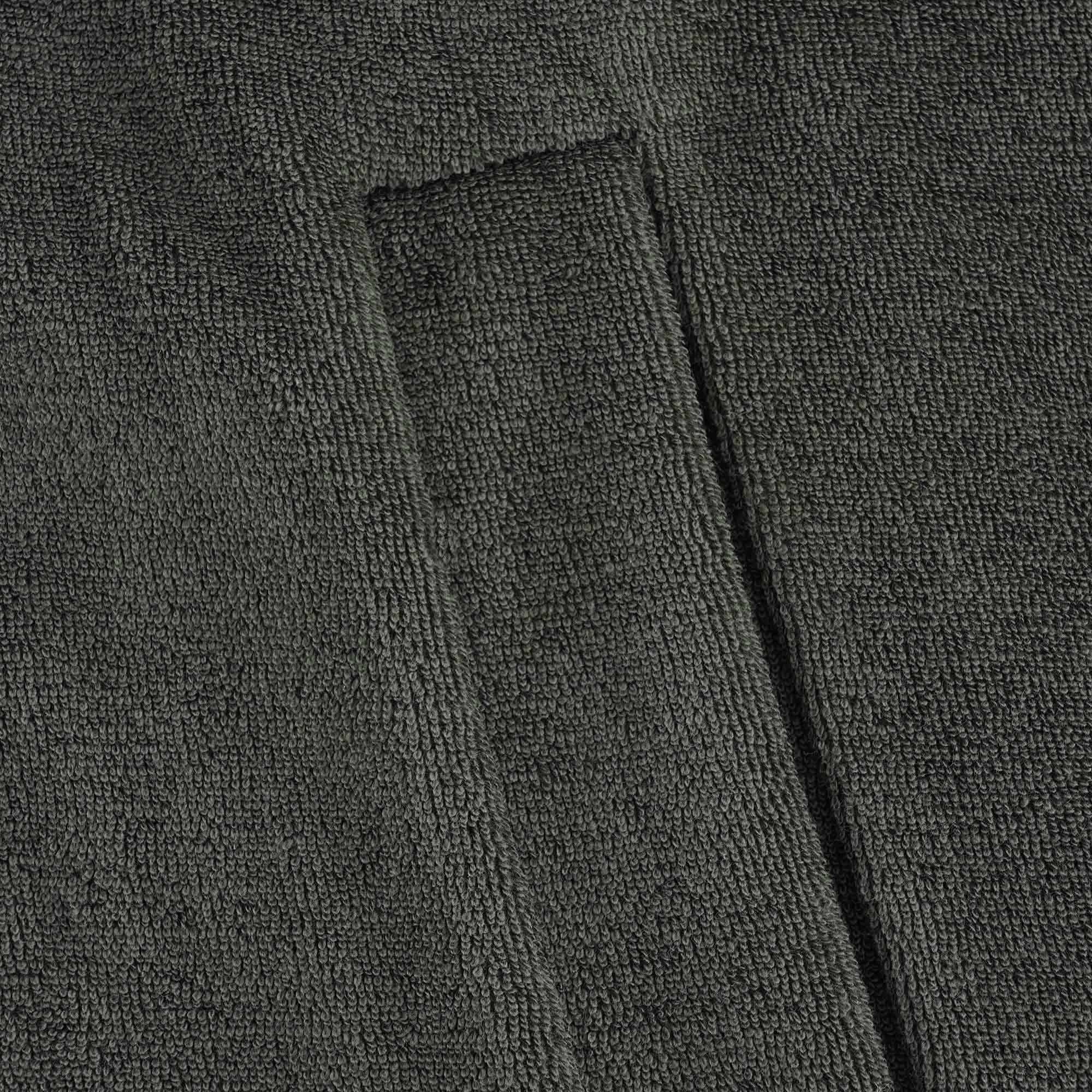 Beach Cotton Towelling Jacket - Dark Olive