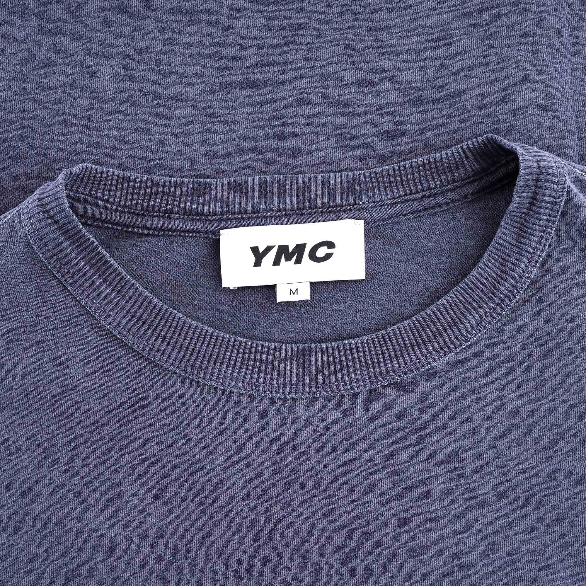 Triple Cotton Slub Jersey T-Shirt - Navy