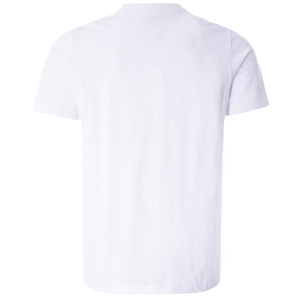 Middleton Slub Cotton T Shirt - White