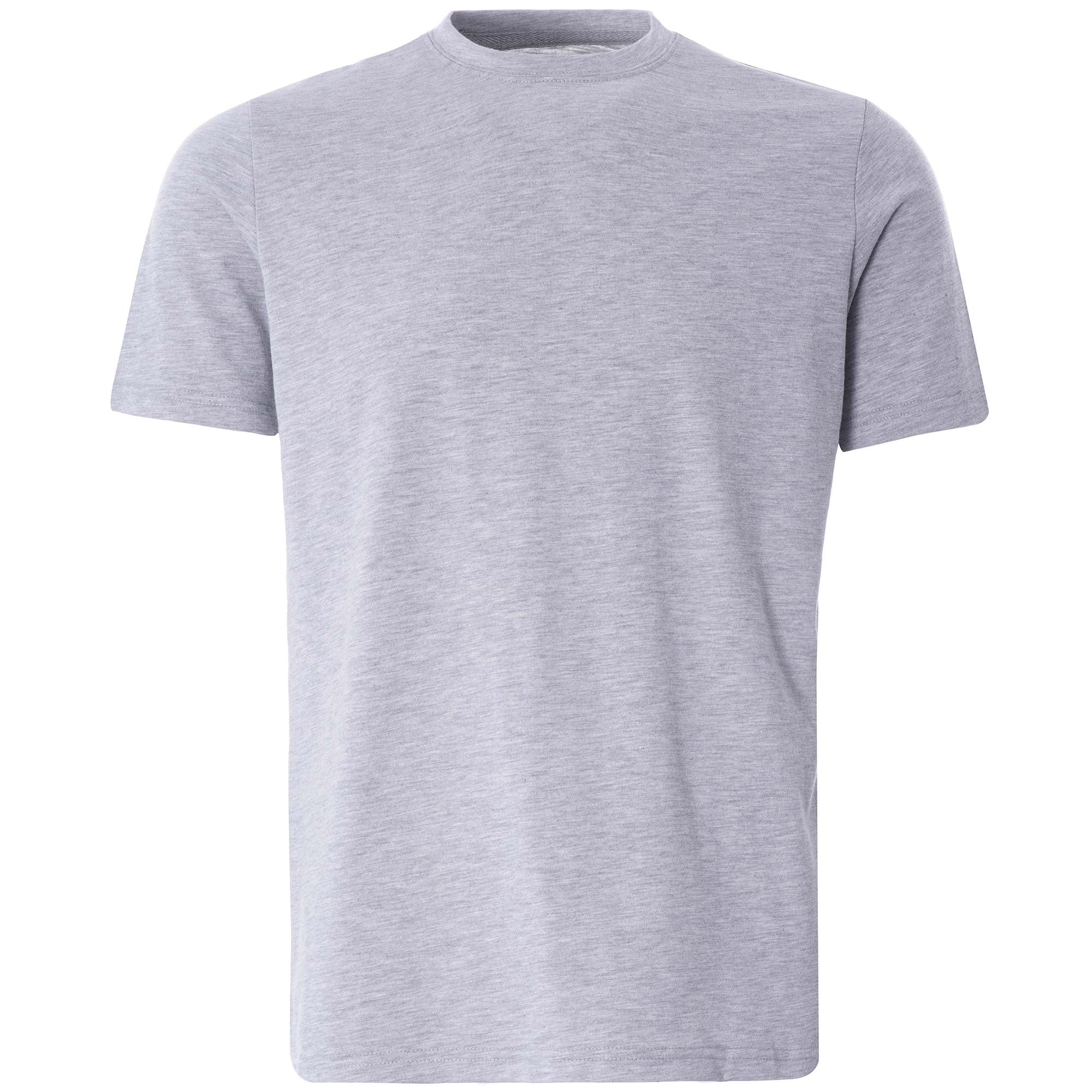 Middleton Slub Cotton T Shirt - Grey