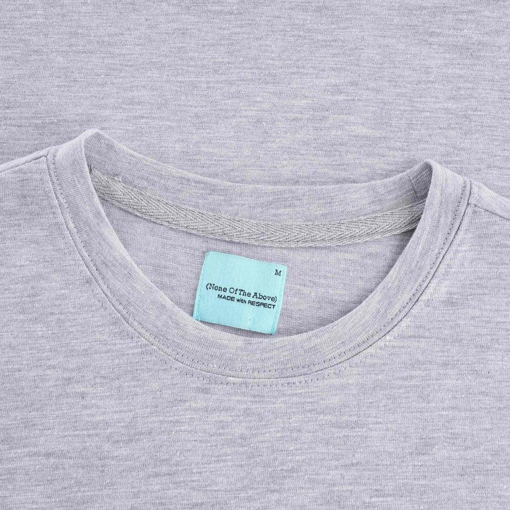 Middleton Slub Cotton T Shirt - Grey