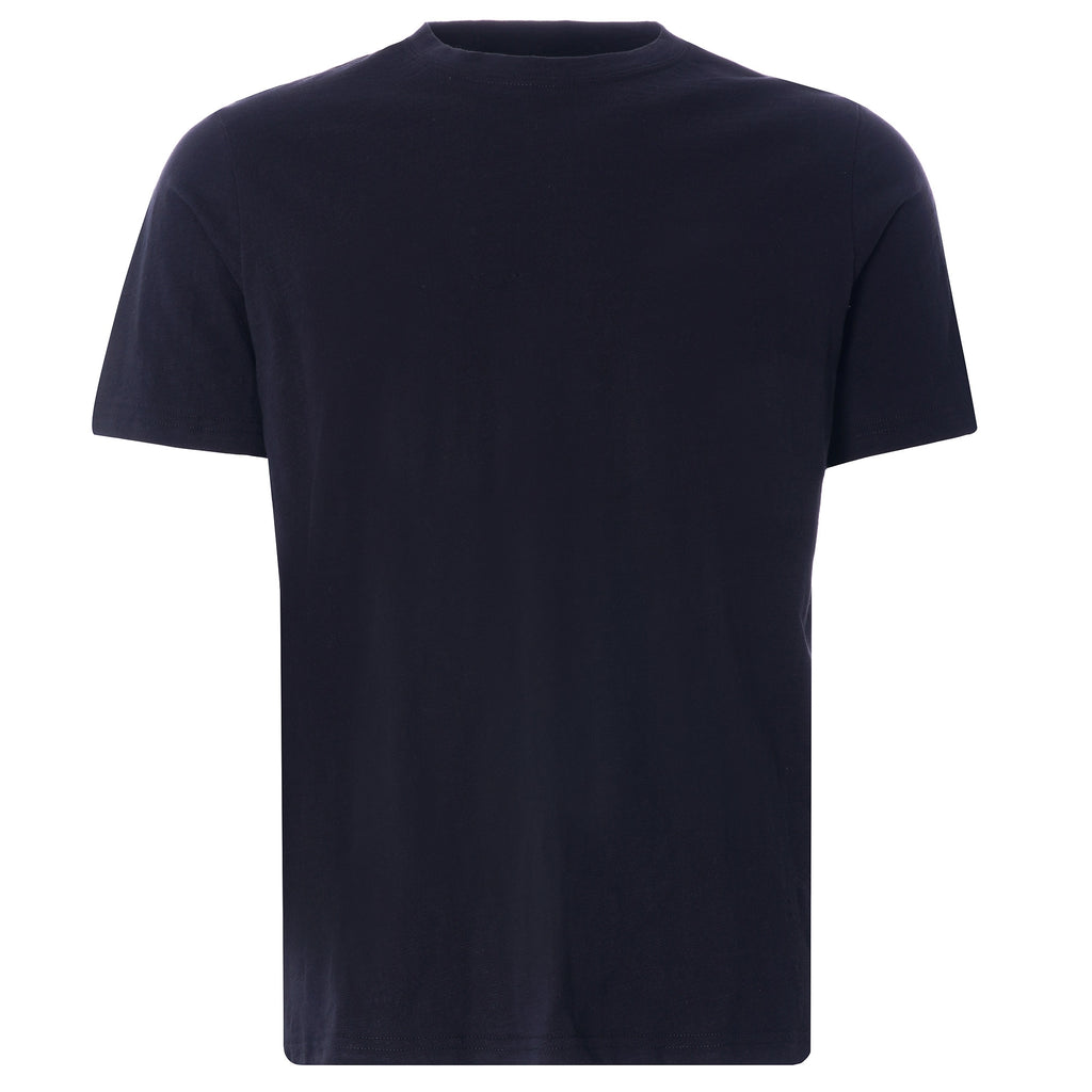 Middleton Slub Cotton T Shirt - Black