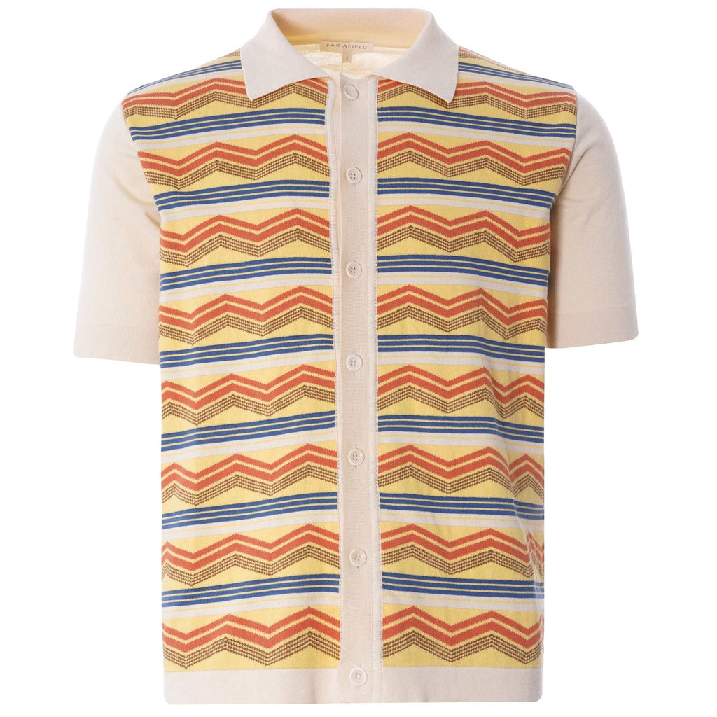 Zigger Short Sleeve Cardigan - Multi