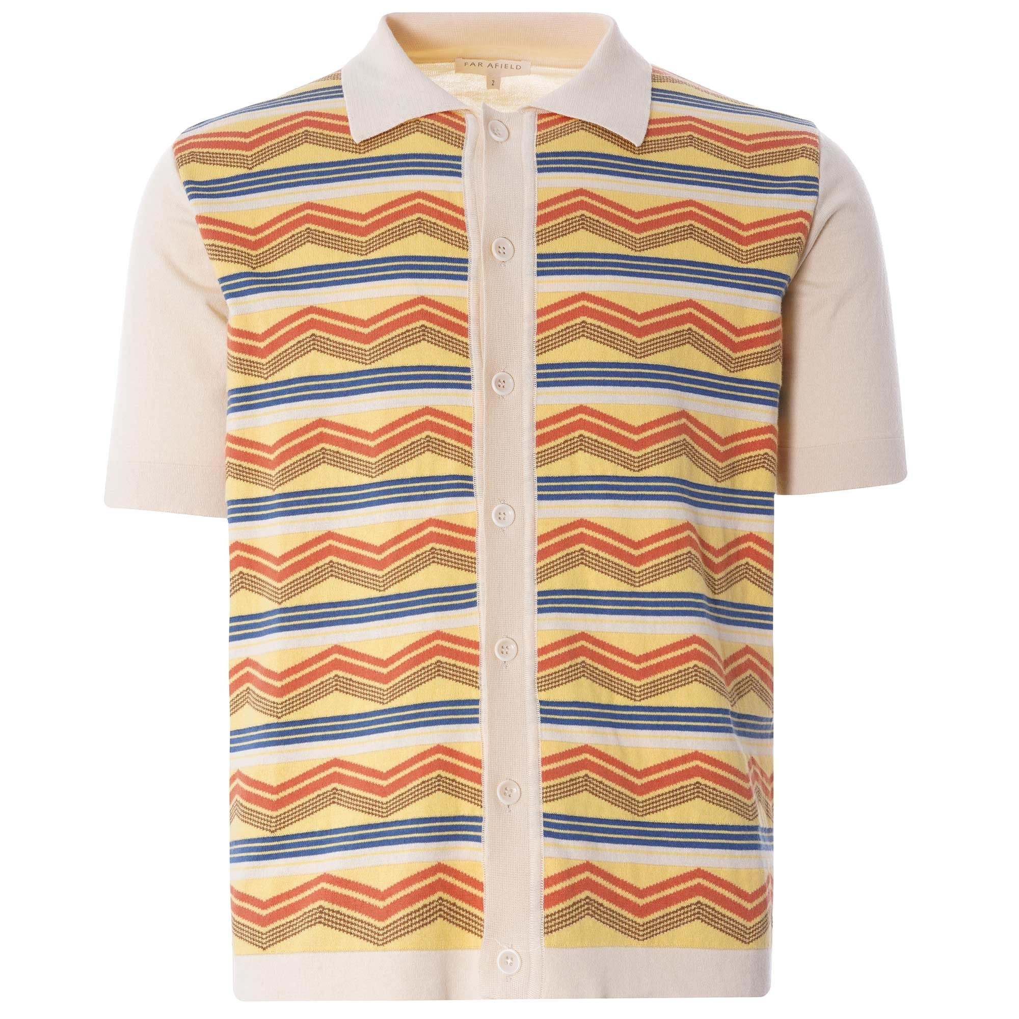 Zigger Short Sleeve Cardigan - Multi