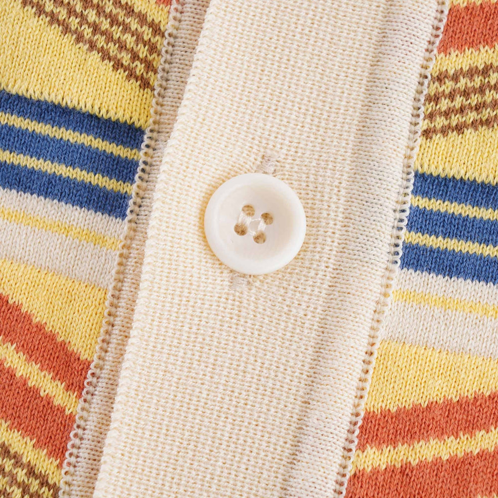 Zigger Short Sleeve Cardigan - Multi