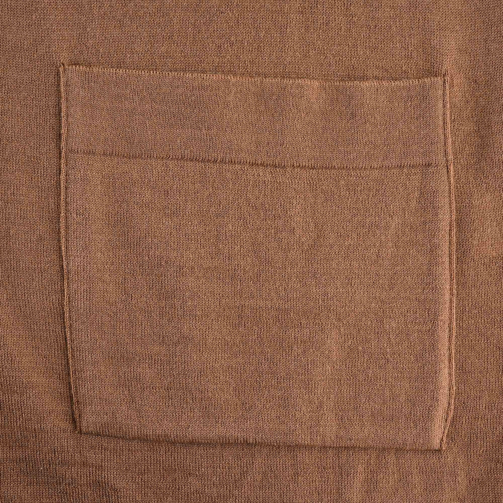 Velzy Short Sleeve Cardigan - Brown