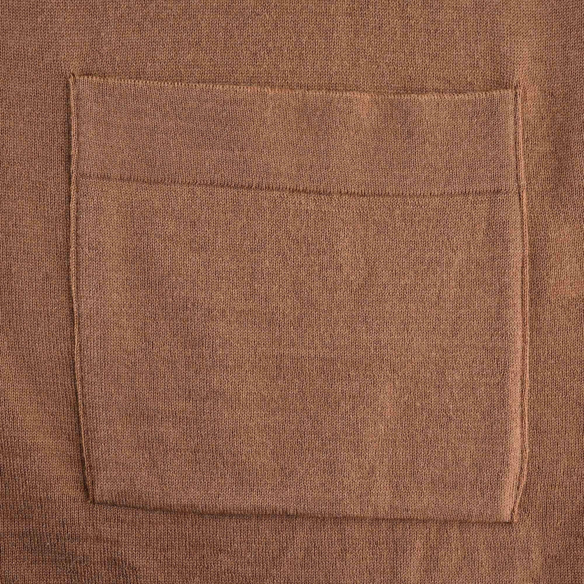 Velzy Short Sleeve Cardigan - Brown