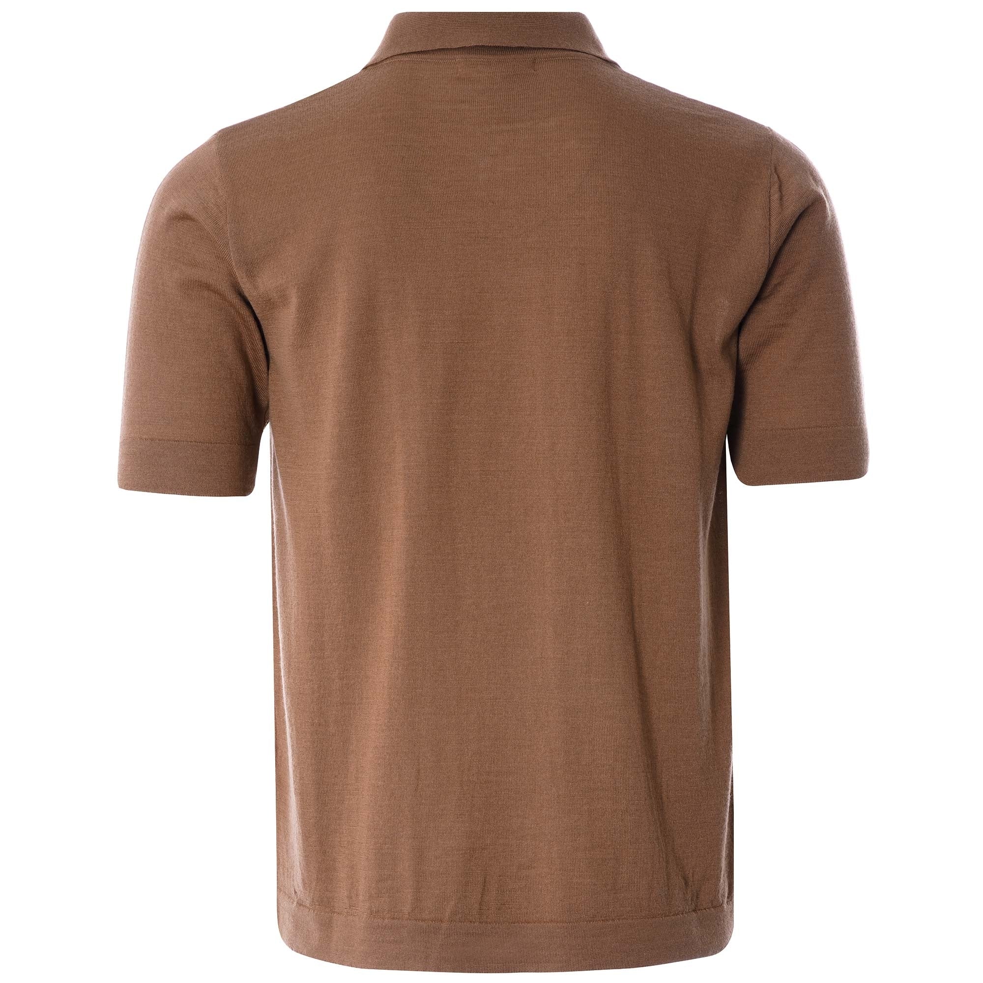 Velzy Short Sleeve Cardigan - Brown