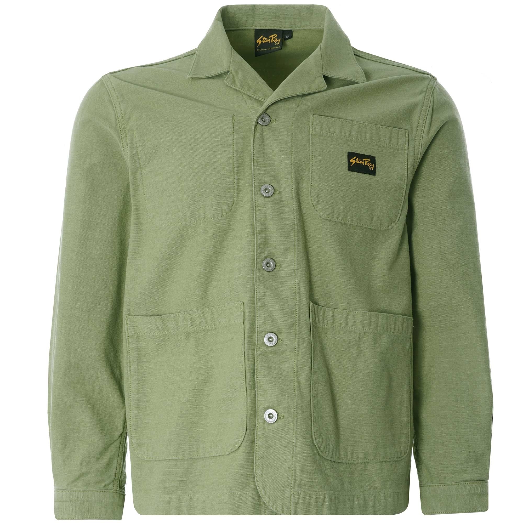 Painters Jacket Cotton Sateen - Olive