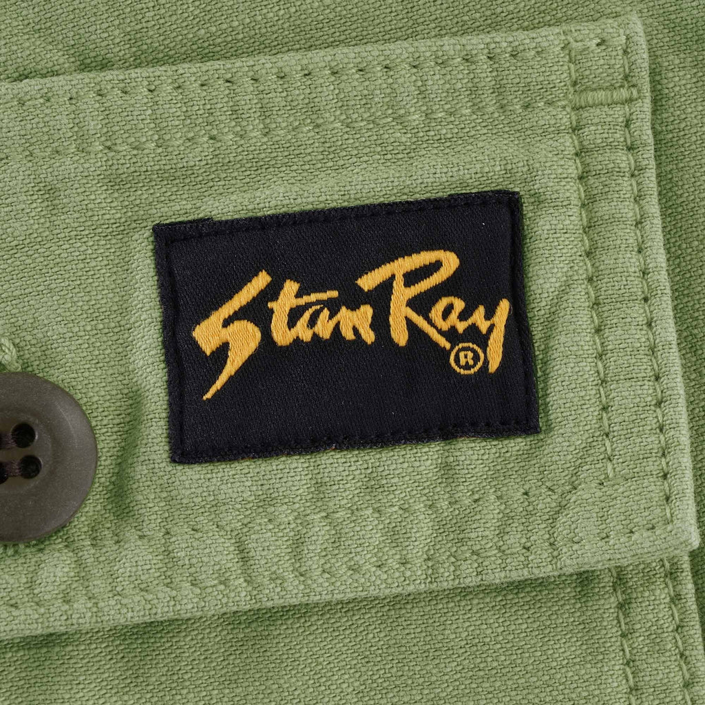 Fat Short Cotton Sateen - Olive
