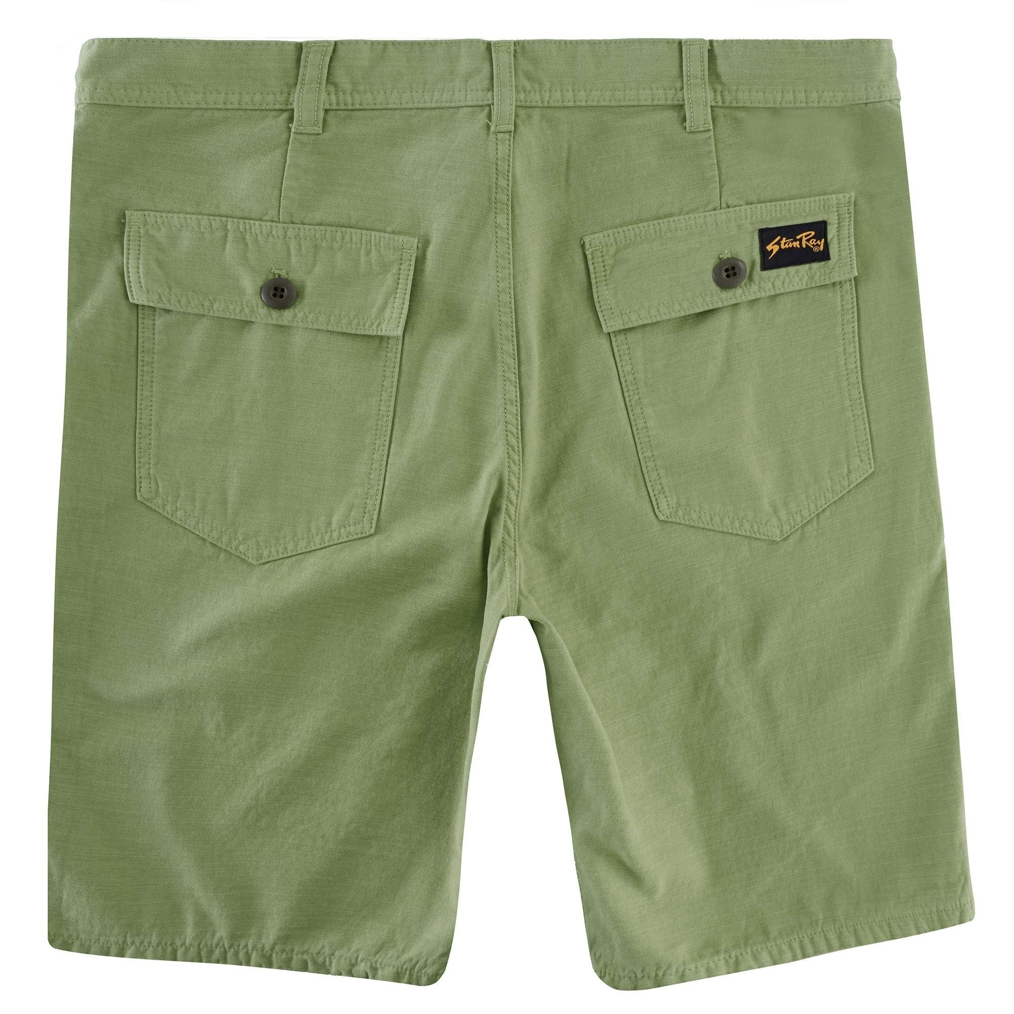 Fat Short Cotton Sateen - Olive