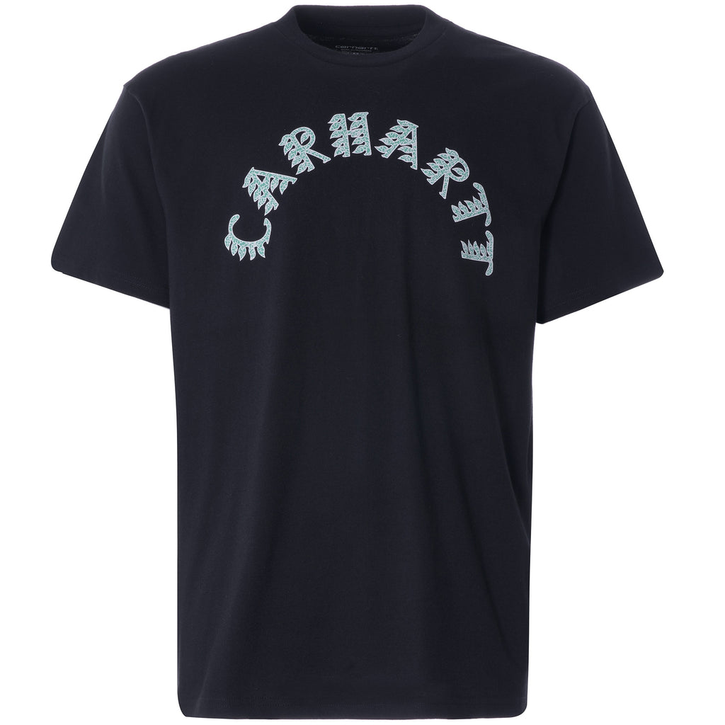 Plant Script T-Shirt - Black
