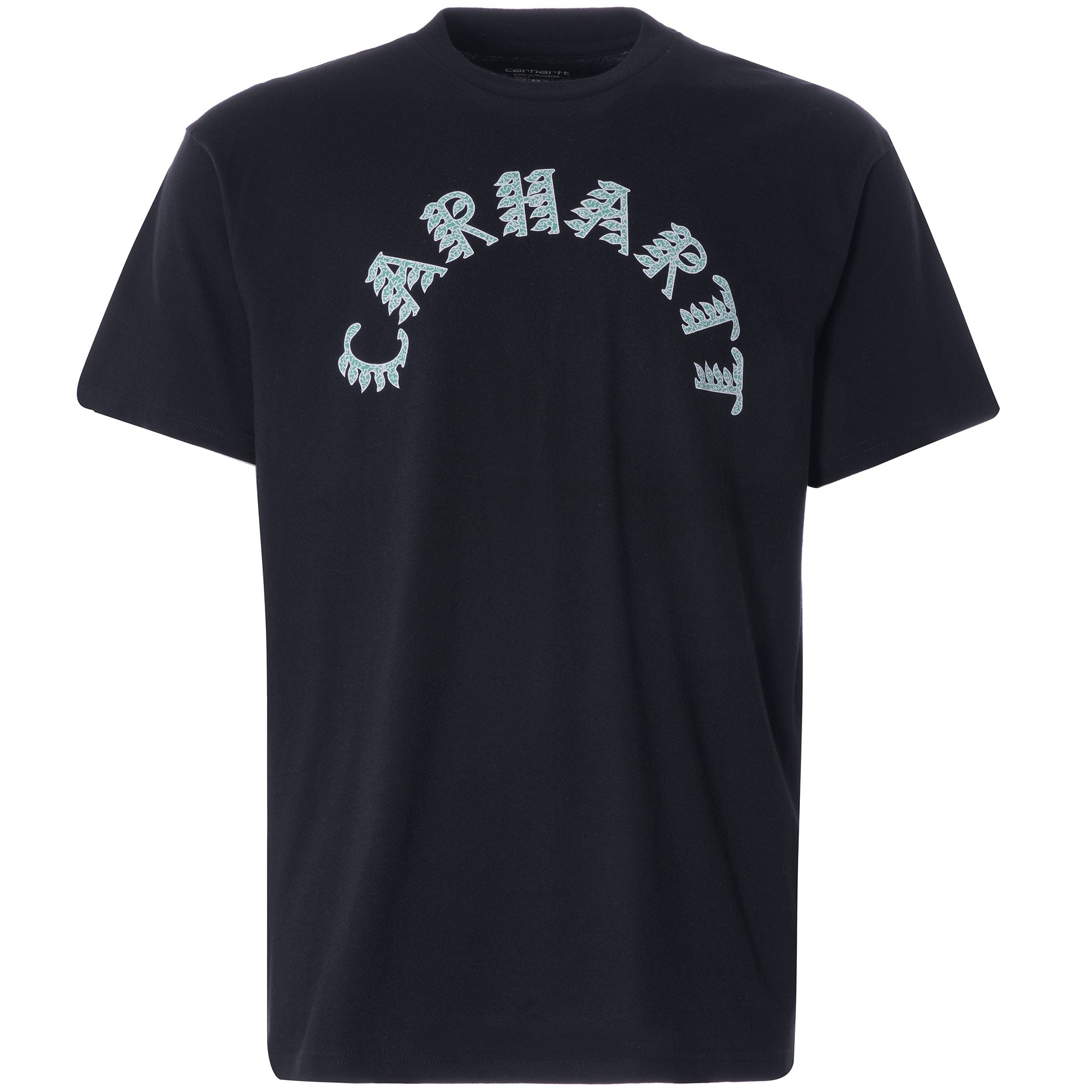 Plant Script T-Shirt - Black