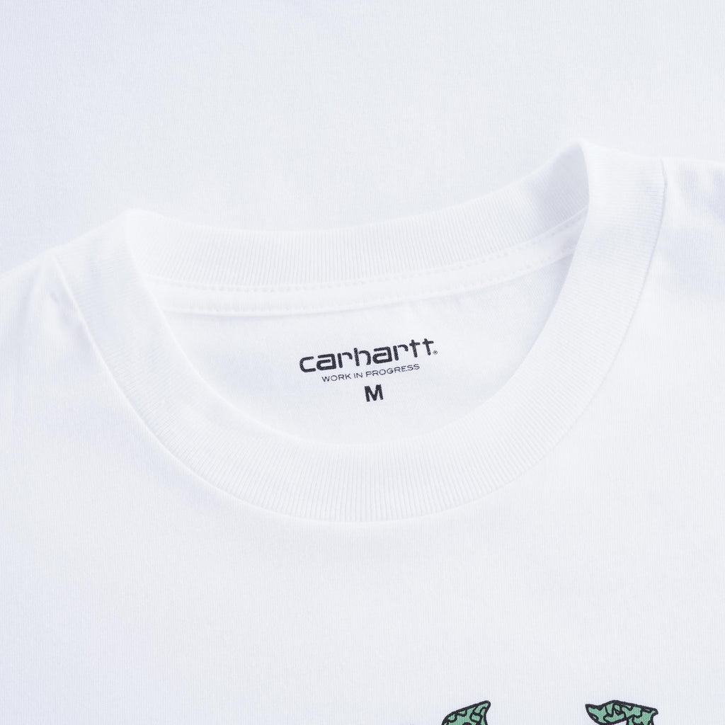 Plant Script T-Shirt - White