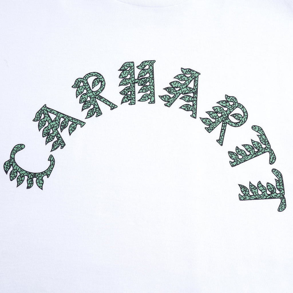 Plant Script T-Shirt - White