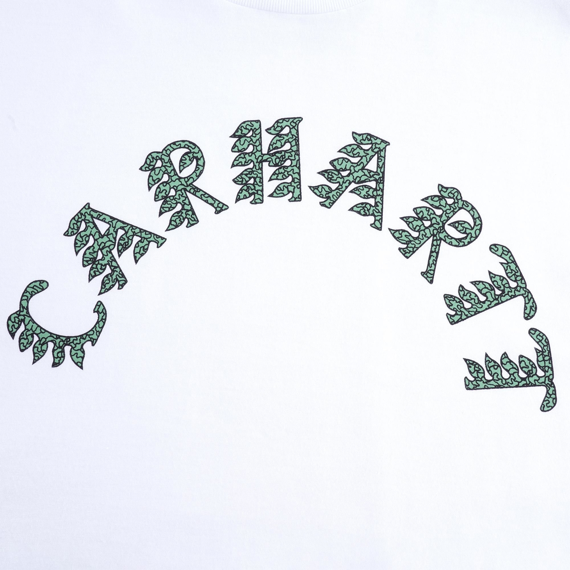 Plant Script T-Shirt - White