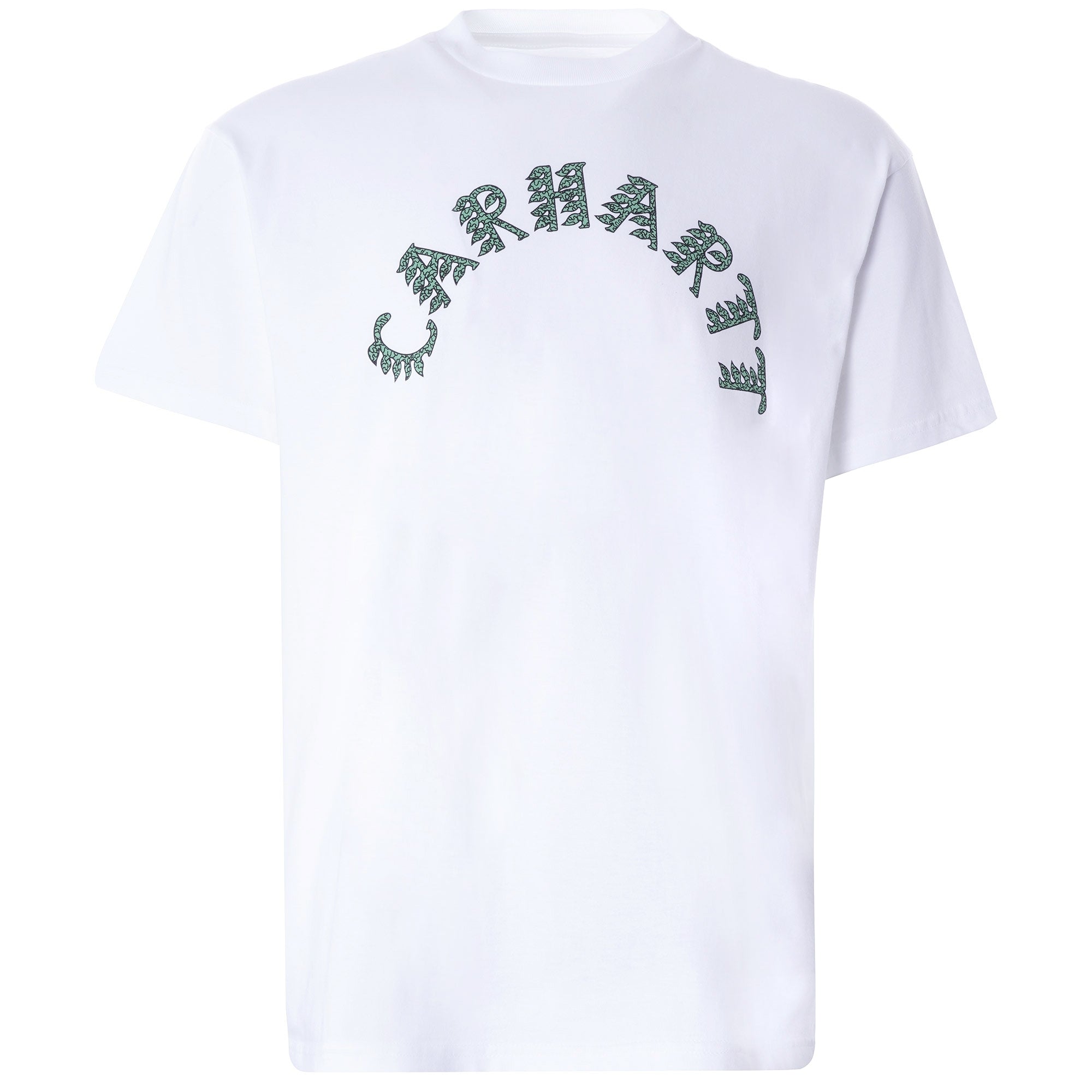 Plant Script T-Shirt - White