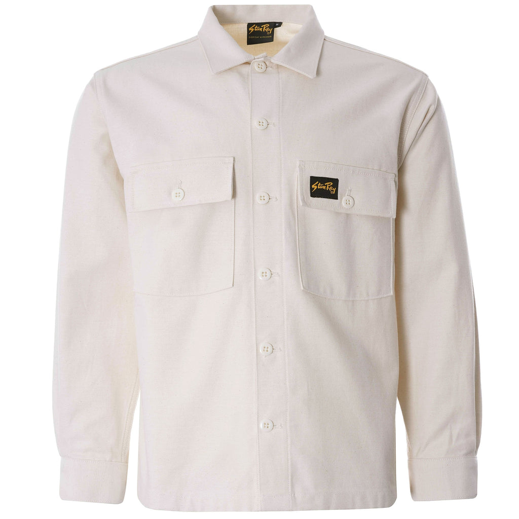 CPO Shirt Cotton Sateen - Natural